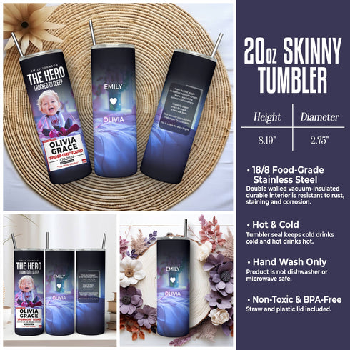Personalized Spider-Girl Baby Tumbler – Custom CNN Breaking News Gift for Super Moms